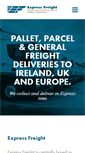 Mobile Screenshot of expressfreight.co.uk